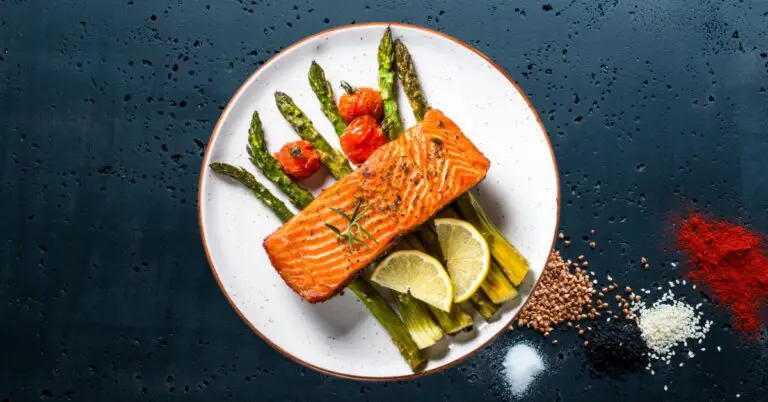 Grilled Salmon W/ Asparagus Recipe