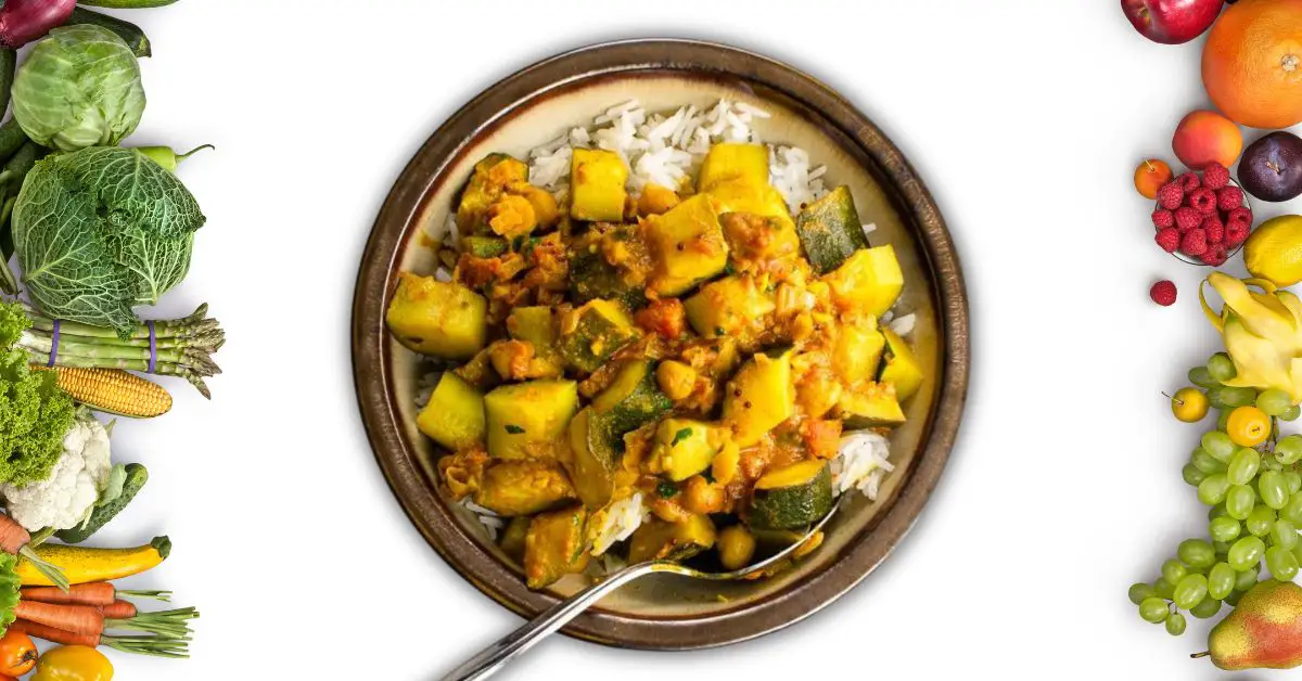 Zucchini Curry With Chickpeas
