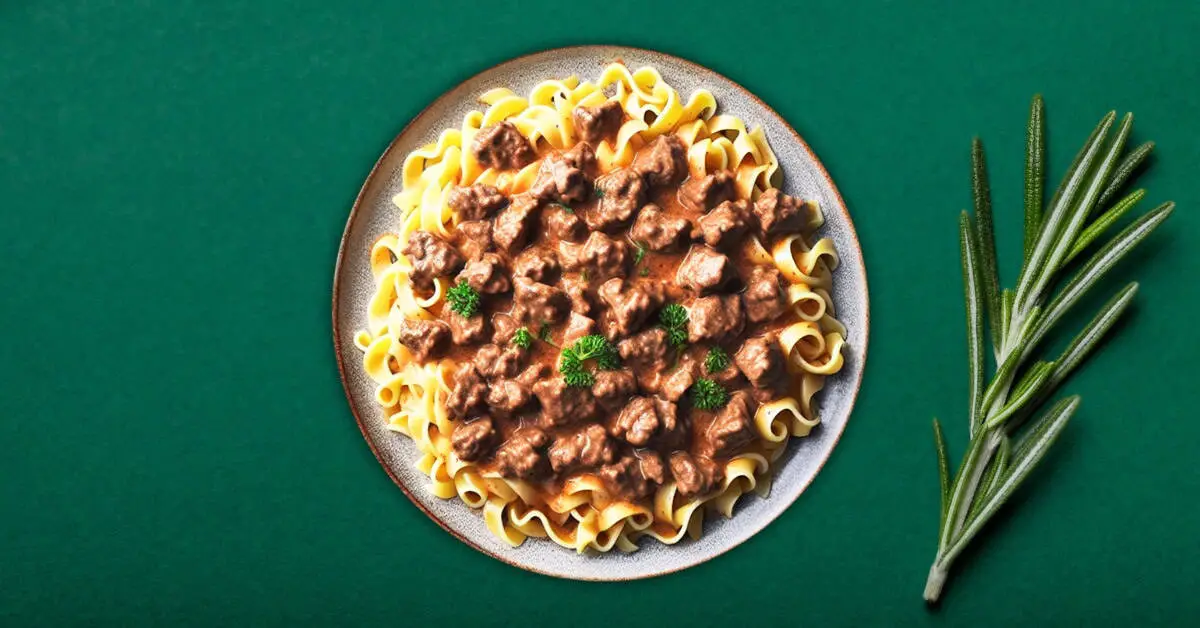 Beef Stroganoff With Ground Beef